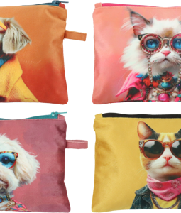 9528 POCHETTE FUNNY FRIENDS 4P